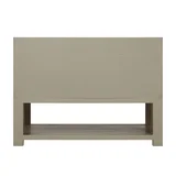 Lucian 48" Single Vanity, Pebble Oak w/ 3 CM Victorian Silver Silestone Top