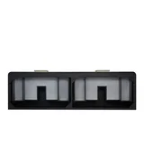 Lucian 72" Double Vanity, Carbon Oak