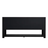 Lucian 72" Double Vanity, Carbon Oak