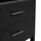 Lucian 72" Double Vanity, Carbon Oak