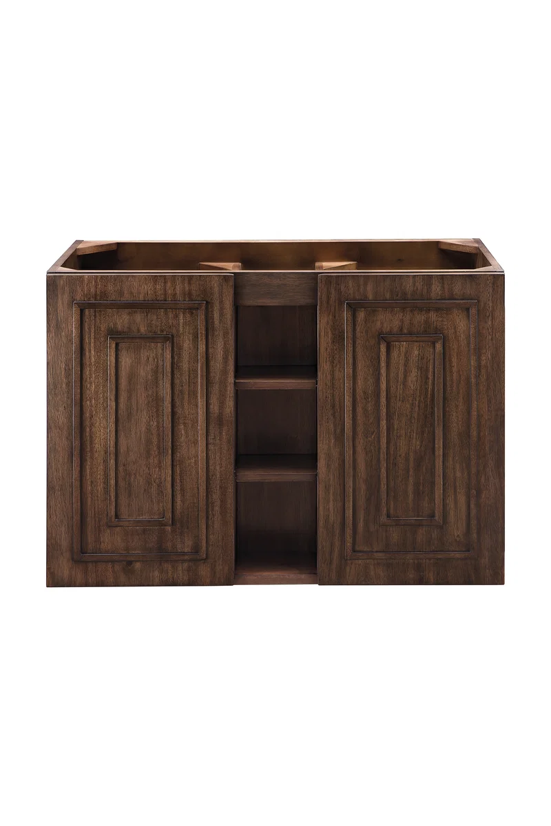 Alicante 39.5" Single Vanity Cabinet, Mid-Century Acacia
