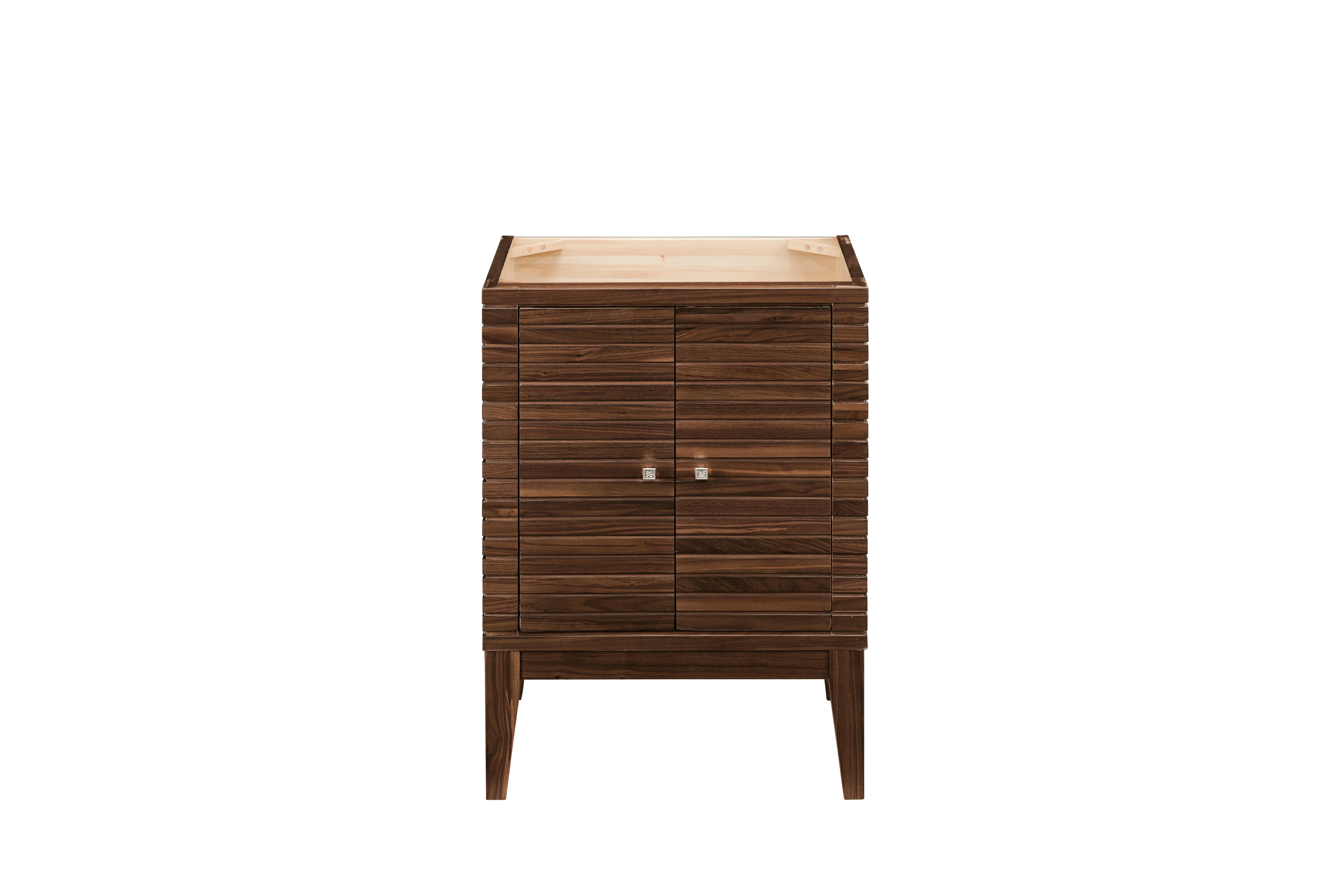 Linden 24" Single Vanity Cabinet, Mid-Century Walnut
