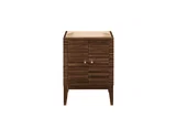 Linden 24" Single Vanity Cabinet, Mid-Century Walnut