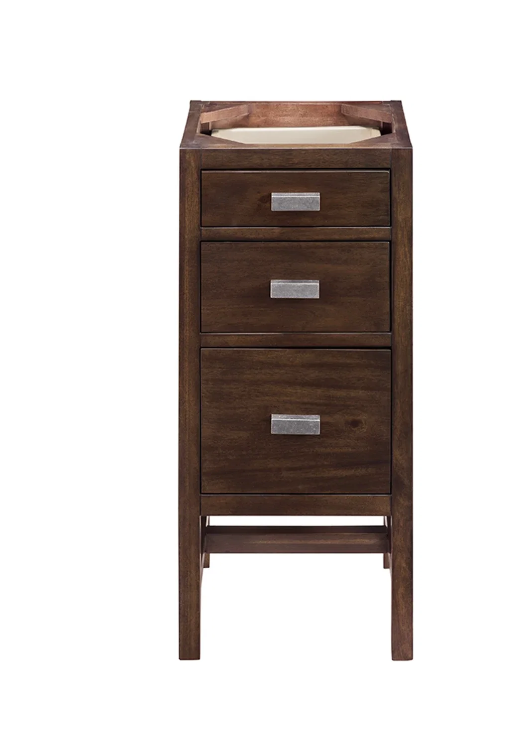 Addison 15" Base Cabinet Only, Mid-Century Acacia