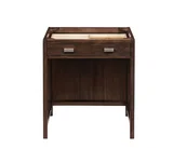 Addison 30" Countertop Unit, Mid-Century Acacia w/ 3 CM Grey Expo Silestone Top