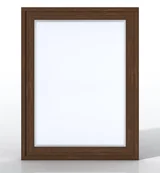 Addison 30" Rectangular Mirror, Mid-Century Acacia