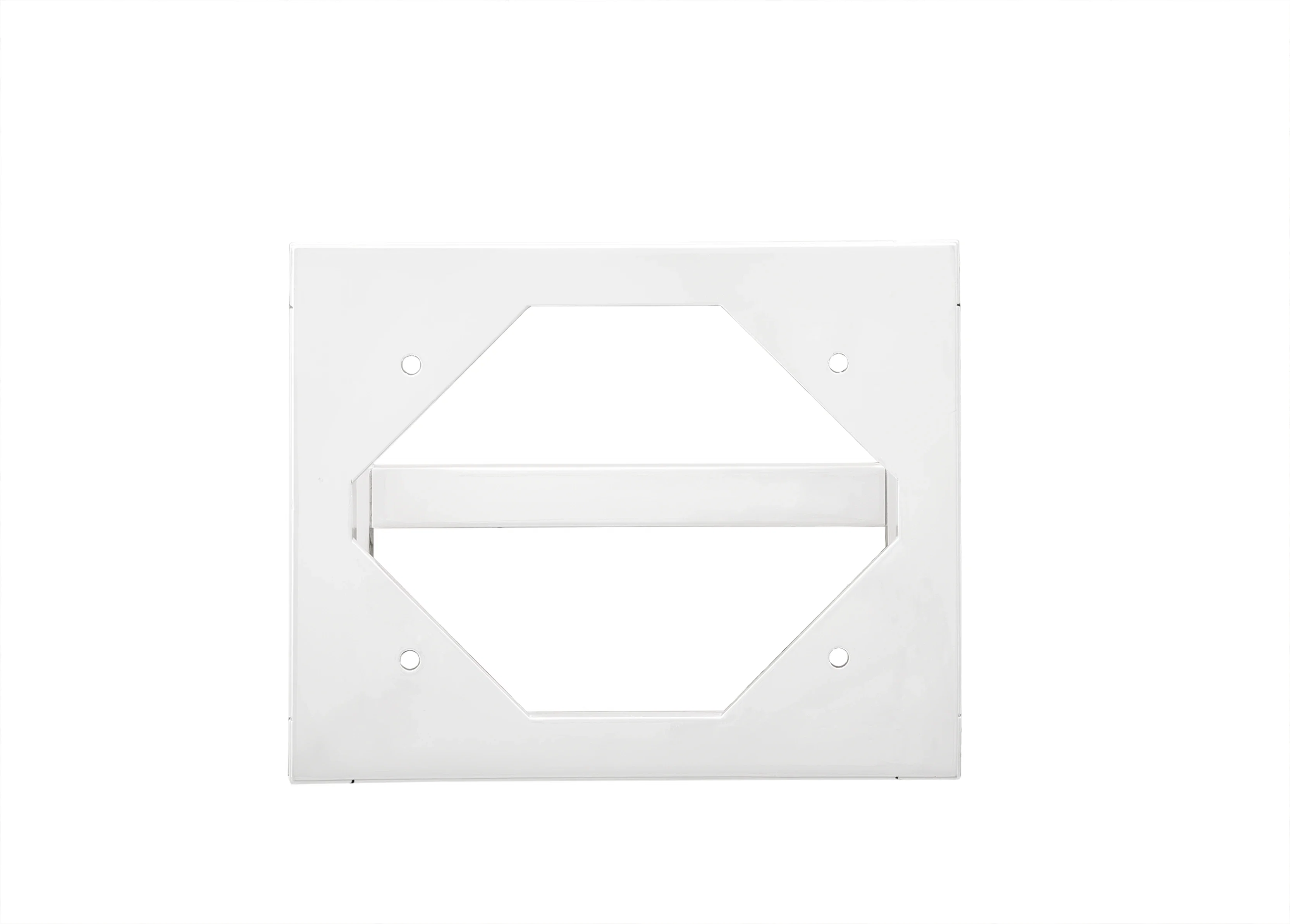 Addison 12"  Wooden Stand for Petite Tower Hutch, Glossy White