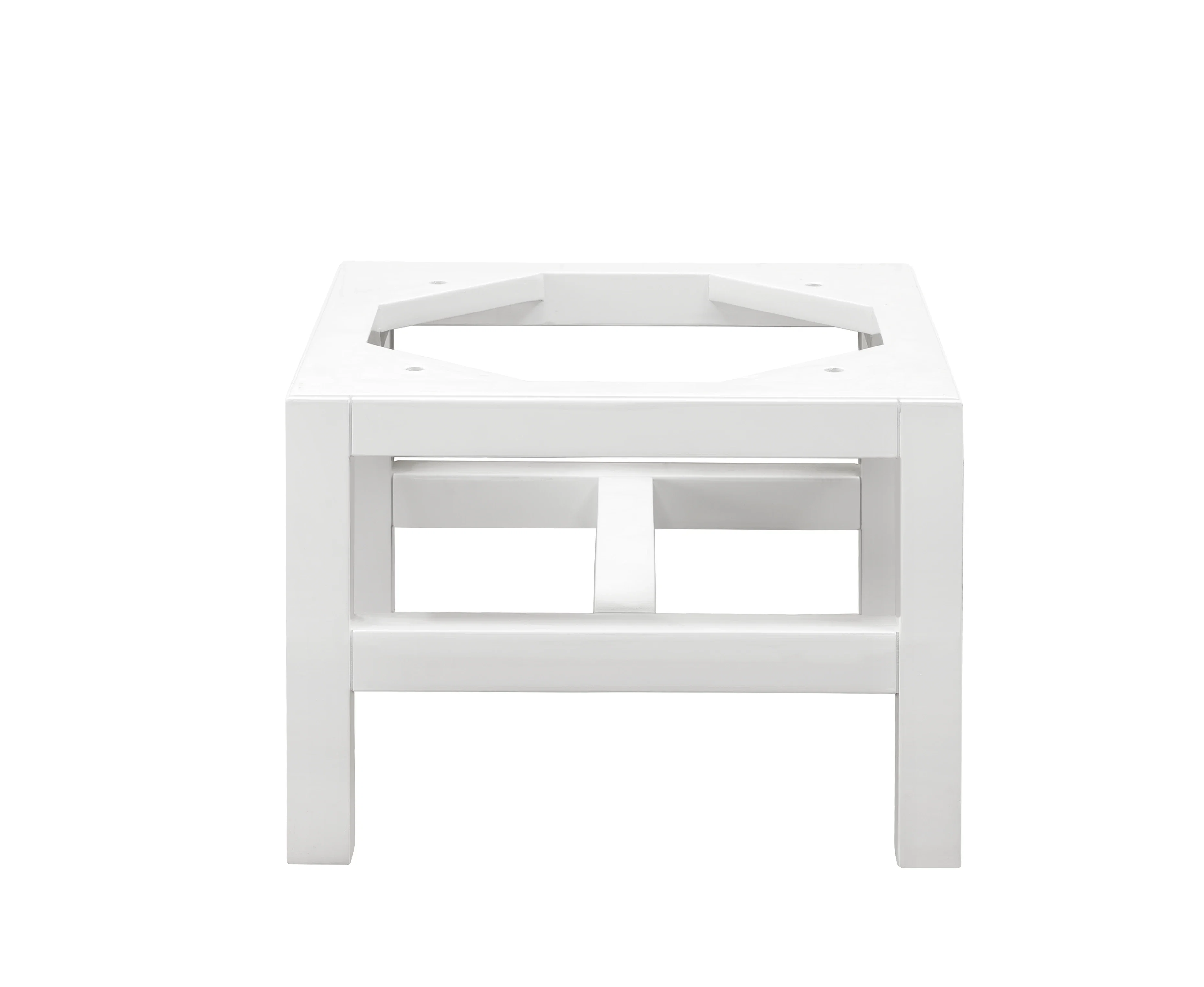 Addison 15" Wooden Stand for Grand Tower Hutch, Glossy White