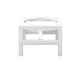 Addison 15"  Wooden Stand for Grand Tower Hutch, Glossy White