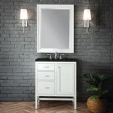 Addison 30" Single Vanity, Glossy White, w/ 3 CM Phantome Eclos Top
