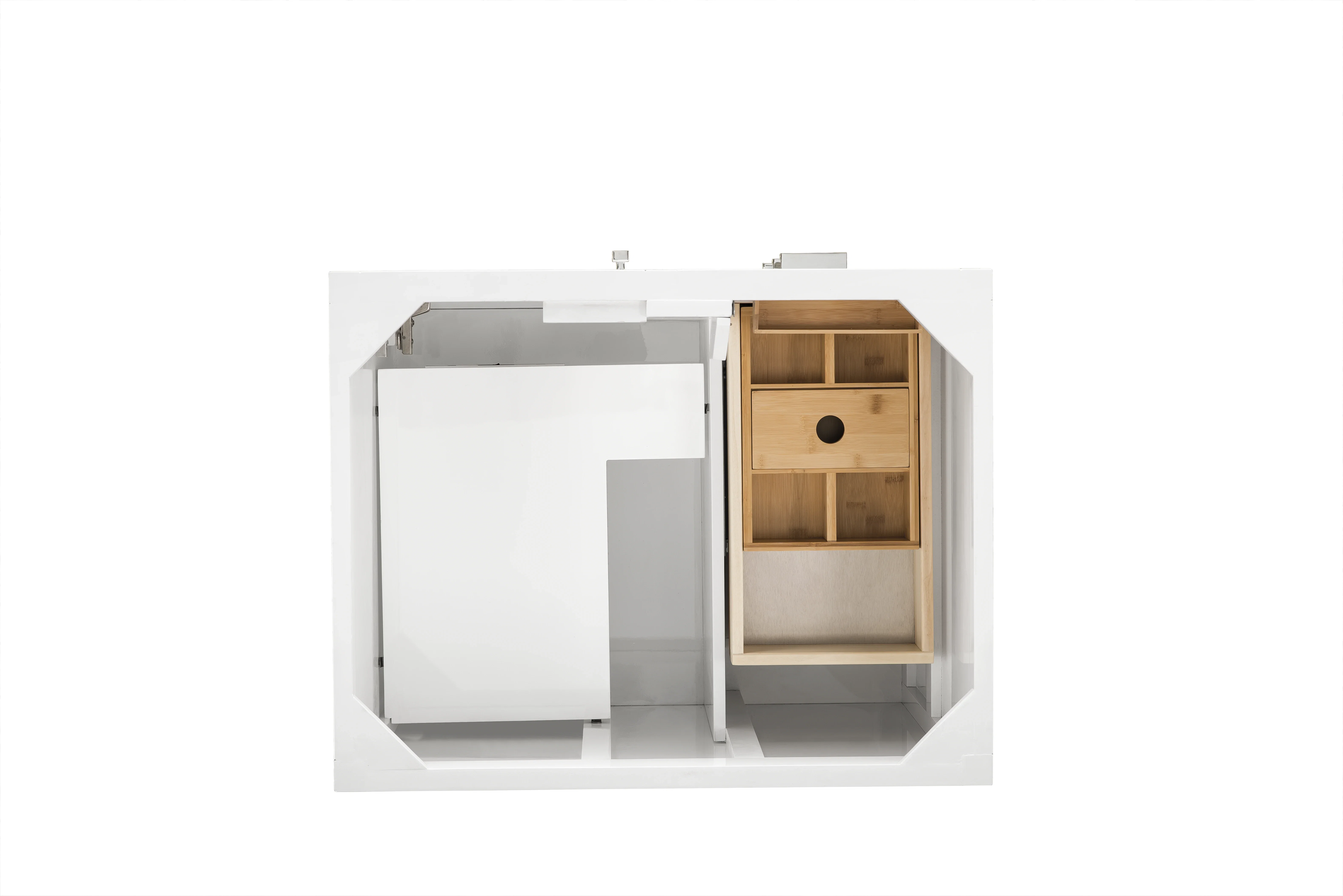 Addison 30" Single Vanity Cabinet, Glossy White