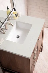 Addison 30" Single Vanity, Mid-Century Acacia w/ 3 CM Lime Delight Silestone Top