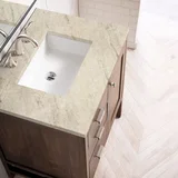 Addison 30" Single Vanity, Mid-Century Acacia, w/ 3 CM Tajnar Eclos Top