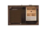 Addison 36" Single Vanity Cabinet, Mid-Century Acacia