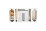 Addison 48" Single Vanity Cabinet, Glossy White