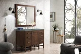 Addison 48" Single Vanity, Mid-Century Acacia w/ 3 CM Cala Blue Silestone Top