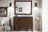 Addison 48" Single Vanity, Mid-Century Acacia w/ 3 CM Charcoal Soapstone Silestone Top