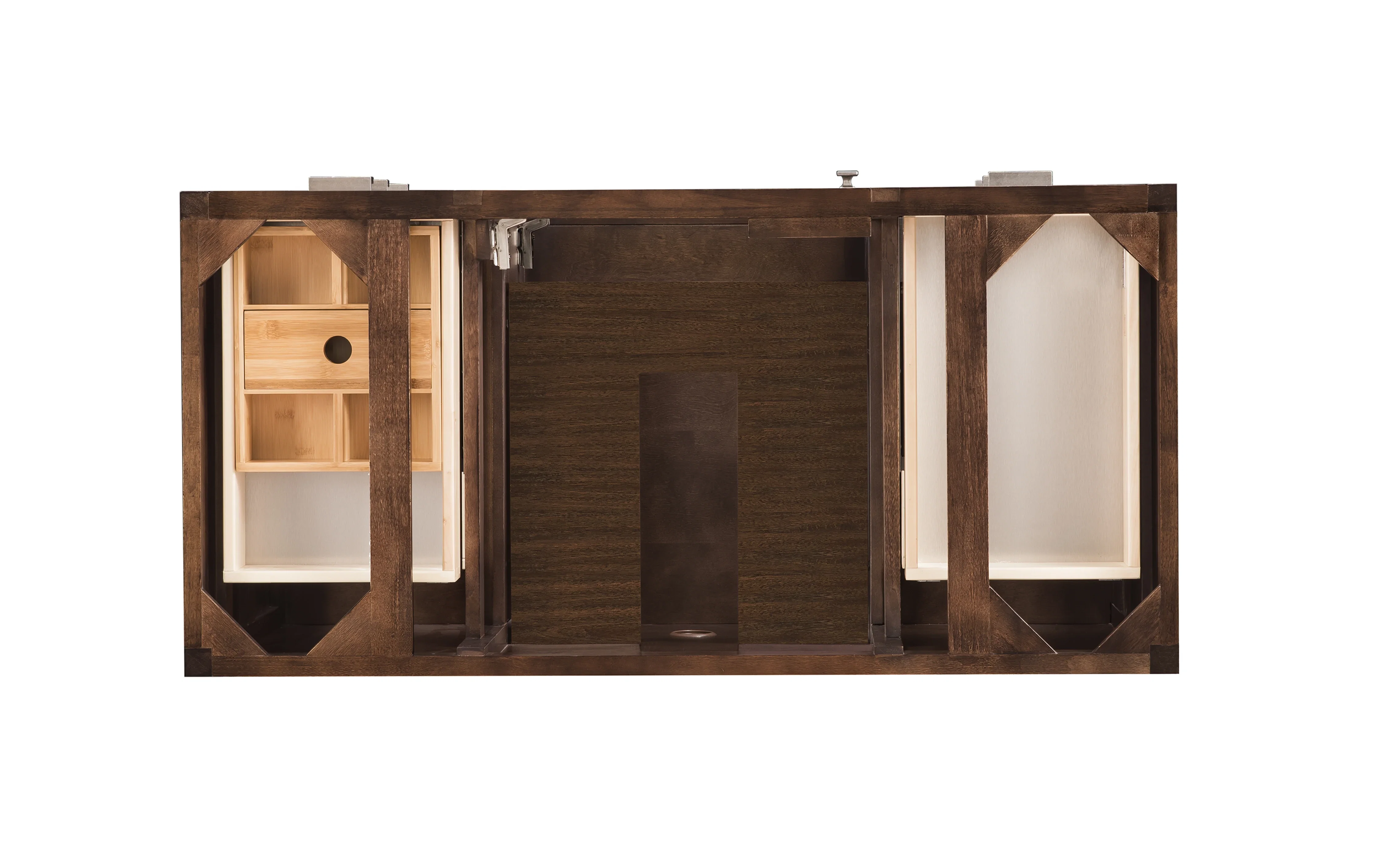 Addison 48" Single Vanity Cabinet, Mid-Century Acacia