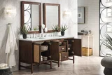 Addison 72" Double Vanity, Mid-Century Acacia w/ 3 CM Ethereal Noctis Silestone Top