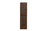 Athens 15" Tower Hutch - Left, Mid Century Acacia