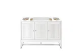 Athens 48" Single Vanity Cabinet, Glossy White