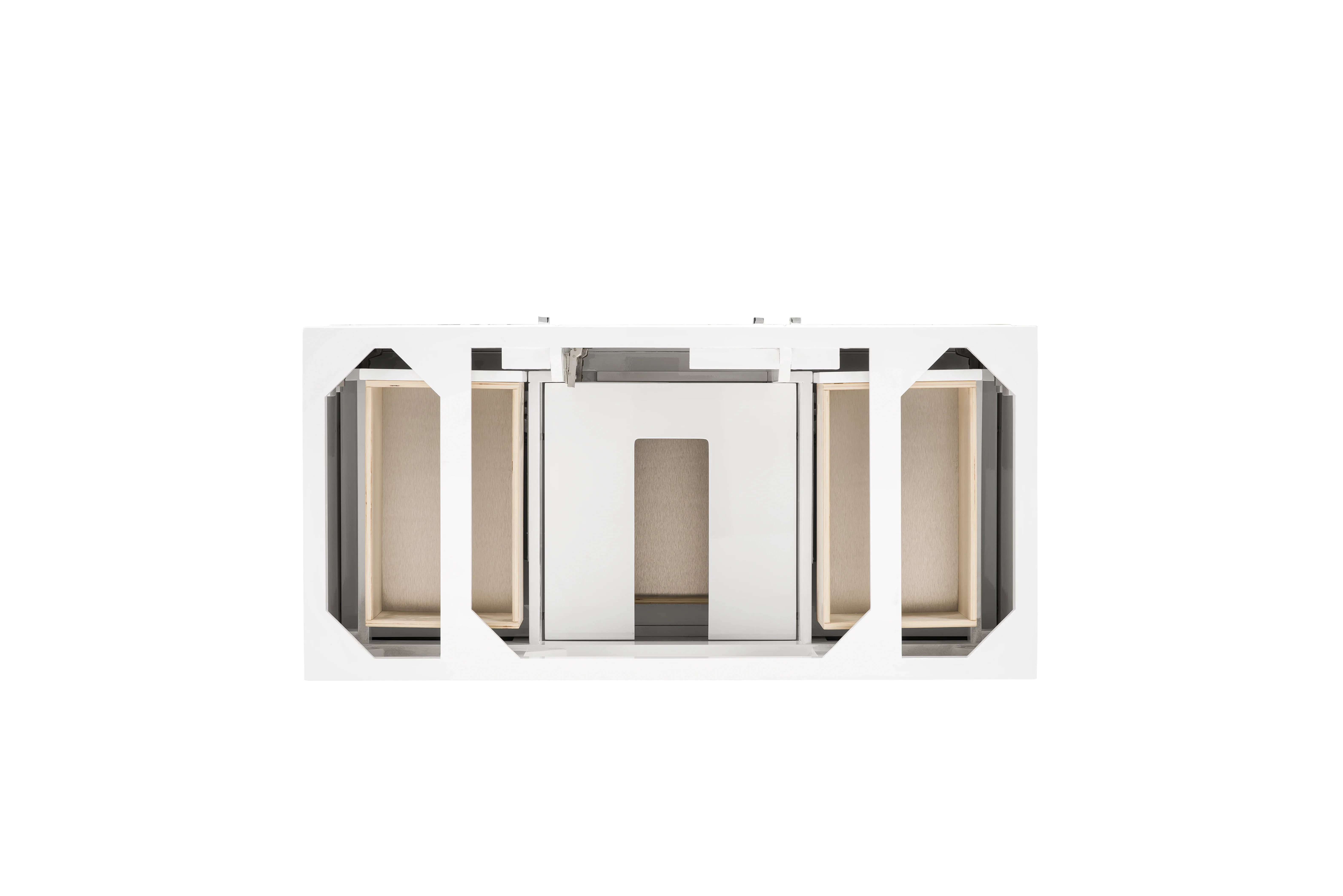 Athens 48" Single Vanity Cabinet, Glossy White