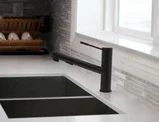 Euro Pull-Out Kitchen — Matte Black