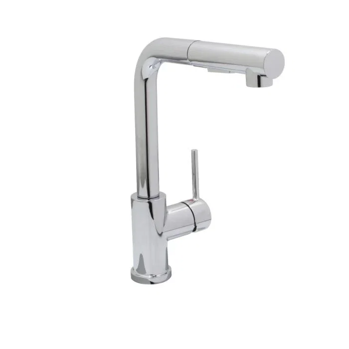 Euro Curve Kitchen Faucet — Chrome