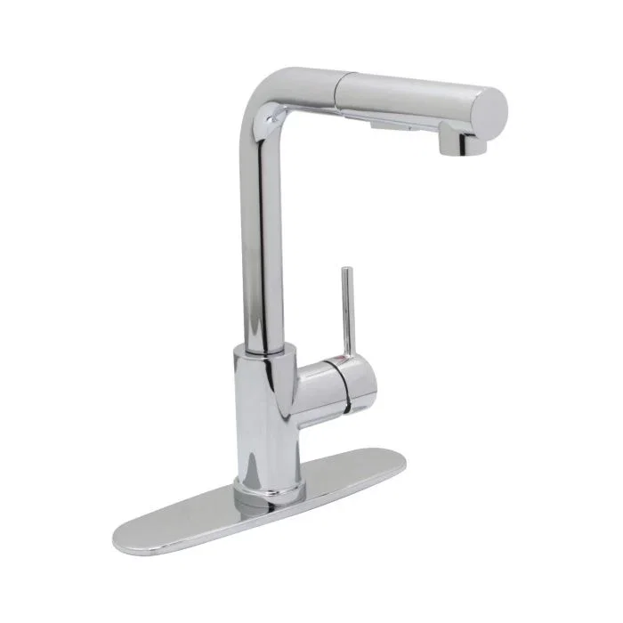 Euro Curve Kitchen Faucet — Chrome