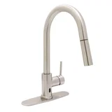 Euro Arc IS Sensor Kitchen — PVD Satin Nickel