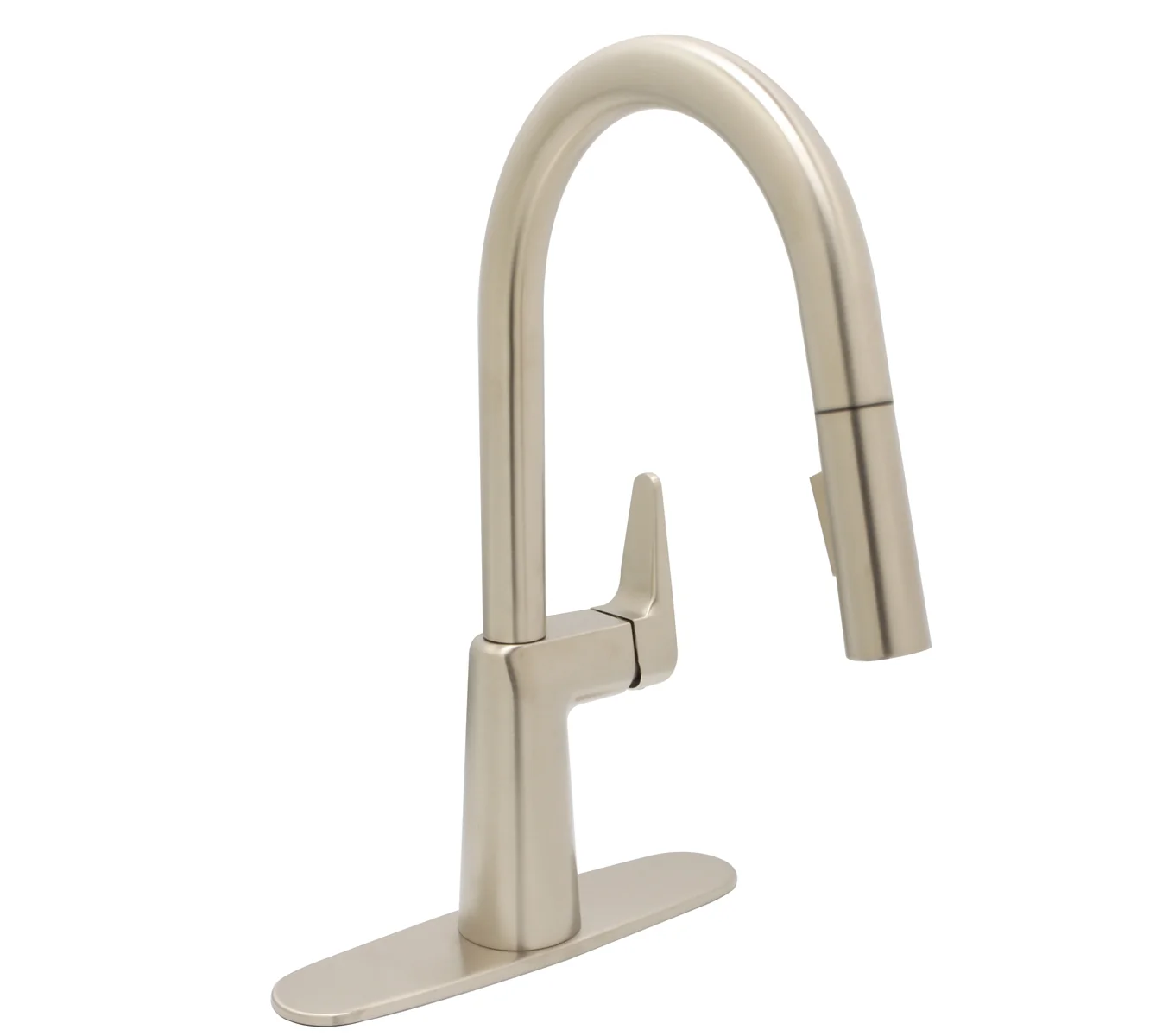 Loma Kitchen Faucet — PVD Satin Nickel