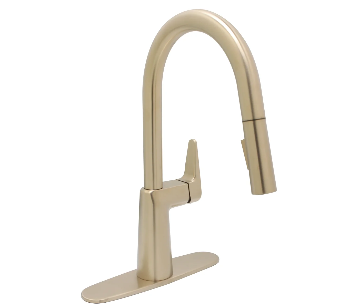 Loma Kitchen Faucet — PVD Satin Brass
