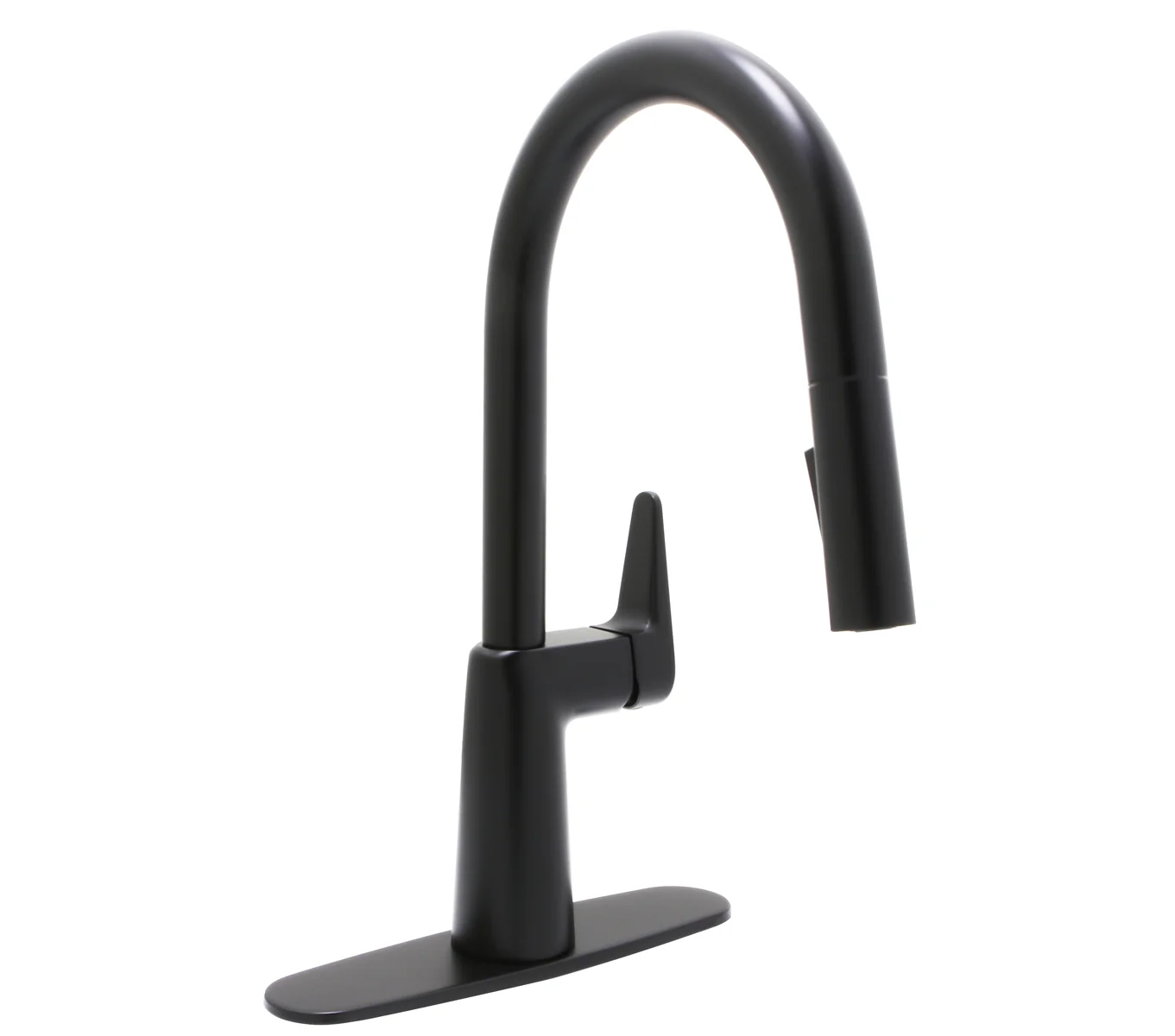 Loma Kitchen Faucet — Matte Black