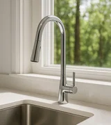 Vezzo Kitchen Faucet — Chrome