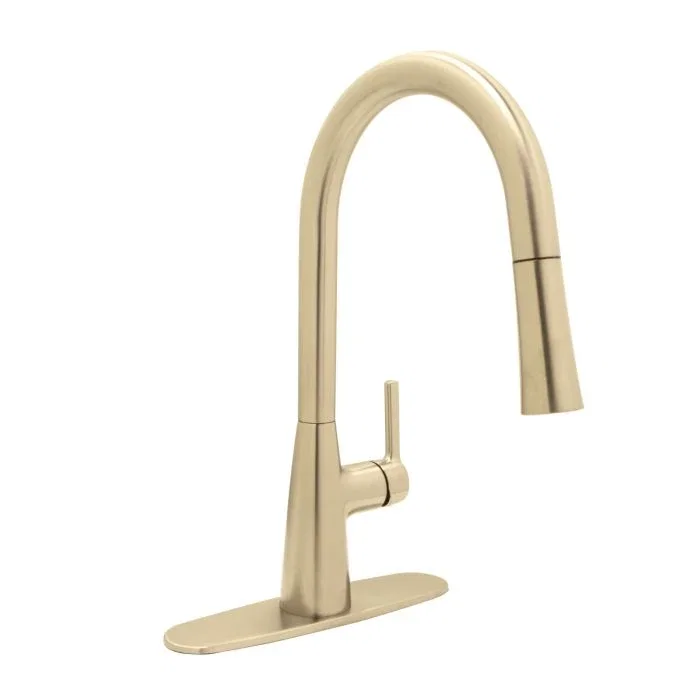 Vezzo Kitchen Faucet — PVD Satin Brass