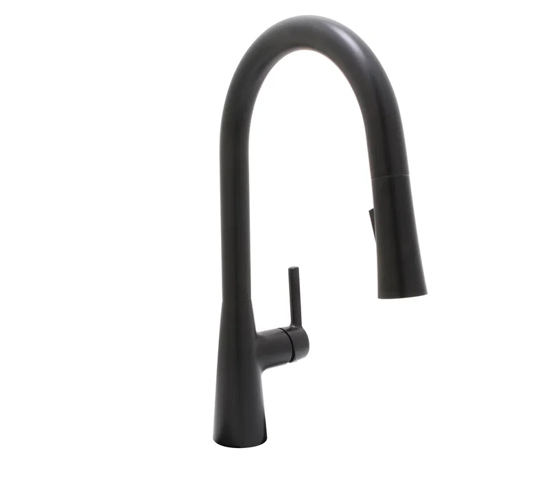 Vezzo Kitchen Faucet — Matte Black