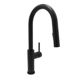 Euro Kitchen Faucet — Matte Black