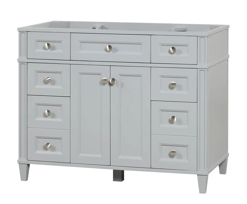Kensington 41.5" Bathroom Vanity in Metal Gray