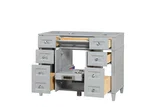Kensington 42 inch bathroom vanity in Metal Gray, product view