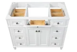 Kensington 42 inch bathroom vanity in Metal Gray, catalogue photo