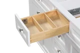 Kensington 42 inch bathroom vanity in Bright White, catalogue photo