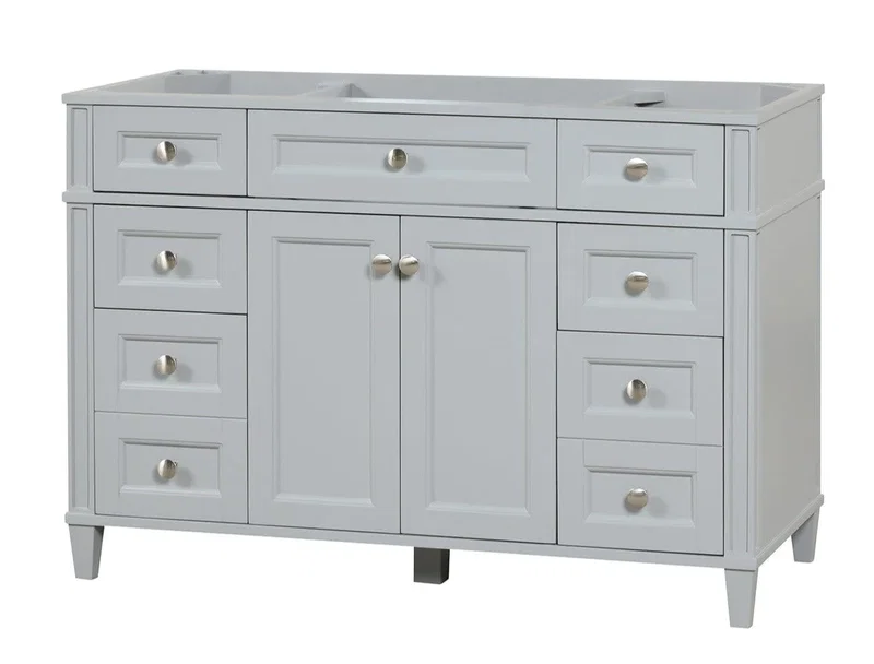 Kensington 47.5" Bathroom Vanity in Metal Gray