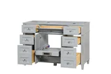 Kensington 48 inch bathroom vanity in Metal Gray, product view