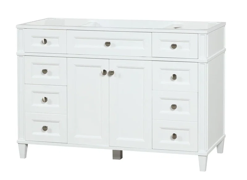 Kensington 47.5" Bathroom Vanity in Bright White