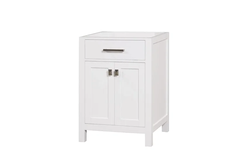 London 23.5" Bathroom Vanity in Bright White