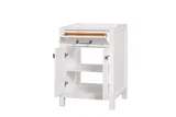 London 24 inch bathroom vanity in Bright White, product view