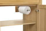 London 30 inch bathroom vanity in Desert Oak, styled in a modern bathroom