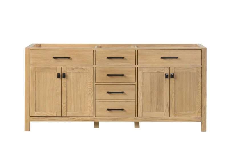London 71.5" Bathroom Vanity in Desert Oak