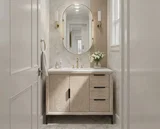 Oxford 36 inch bathroom vanity in Whitewashed Ash, render view