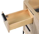 Oxford 48 inch bathroom vanity in Whitewashed Ash, product view